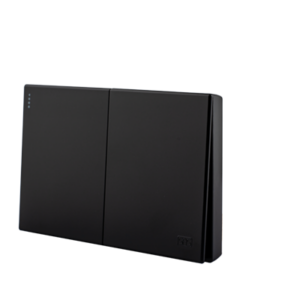 2 Gang 2 Way Switch with Wall Frame 2/1