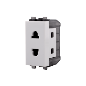 Euro-American Socket with Shutter 16A