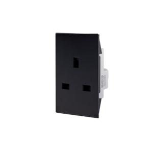 British Socket with Shutter 44mm