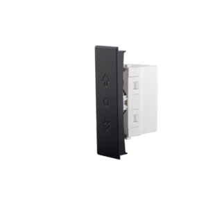 Curtain Switch with 3 Click 22mm - White