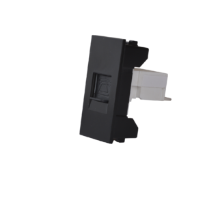 Telephone socket 4P with shutter