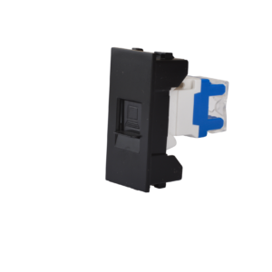 Computer socket CAT6 with shutter