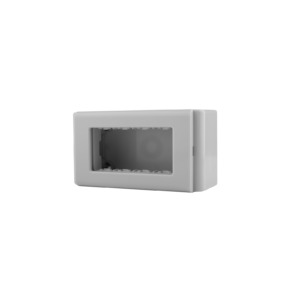 Surface mounting block (4 gang)